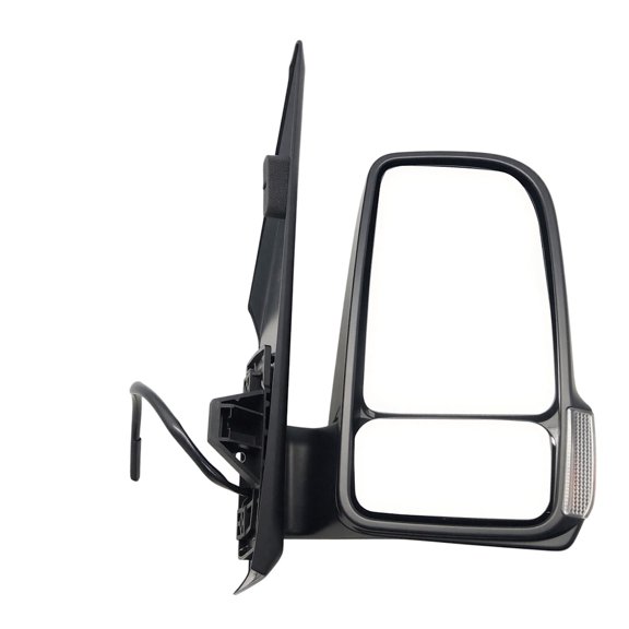 Garage-Pro Mirror Compatible: Mercedes Benz Sprinter 1500 2019-2022, Sprinter 2500, Sprinter 3500 Passenger Side With Heated, Manual Folding, Blind Spot Detection in Glass, In-glass Signal Light