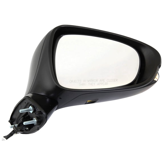 Garage-Pro Passenger Side Mirror Compatible with 2011-2017 Lexus CT200h Paintable, Heated, With Puddle Light, Power Adjust, Manual Folding, In-housing Signal Light