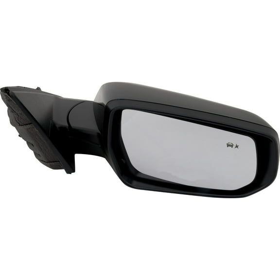Garage-Pro Passenger Side Mirror Compatible with 2019-2022 Chevrolet Malibu Paintable, Heated, Power Adjust, Manual Folding, With Blind Spot Detection in Glass