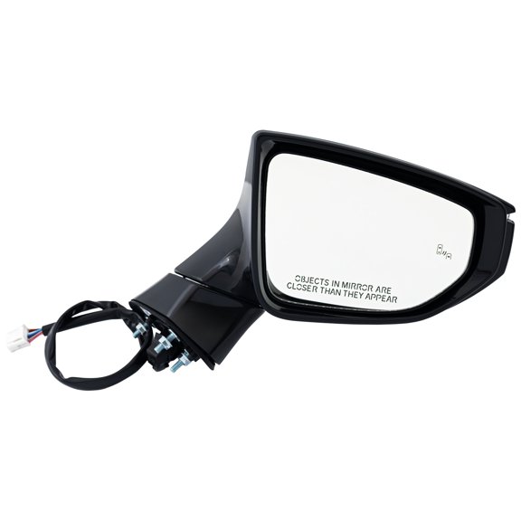 Garage-Pro Passenger Side Mirror Compatible with 2019 Lexus ES300h, 2019 ES350 Paintable, Heated, Power Adjust, In-housing Signal Light, With Memory, With Blind Spot Detection in Glass
