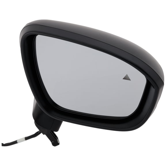 Garage-Pro Passenger Side Mirror Compatible with 2021-2022 Nissan Rogue Textured Black, Power Adjust, Manual Folding, With Blind Spot Detection in Glass