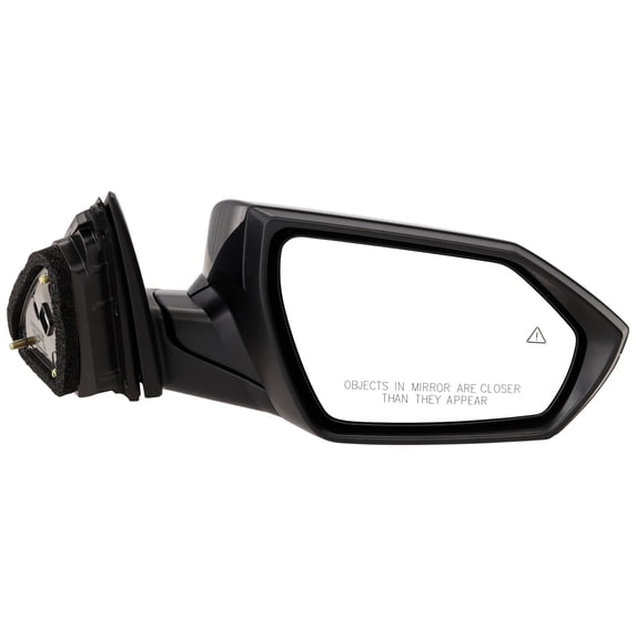 Garage-Pro Passenger Side Mirror Compatible with 2021-2023 Hyundai Elantra Paintable, Power Adjust, Manual Folding, With Blind Spot Detection in Glass