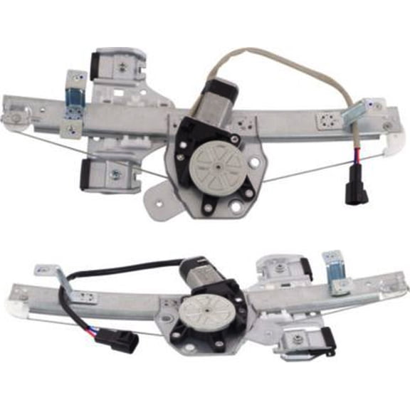 Garage-Pro Power Window Regulator With Motor Compatible with Saab 9-3 2003-2007 Rear, Passenger Side Replaces# 12793731-PFM