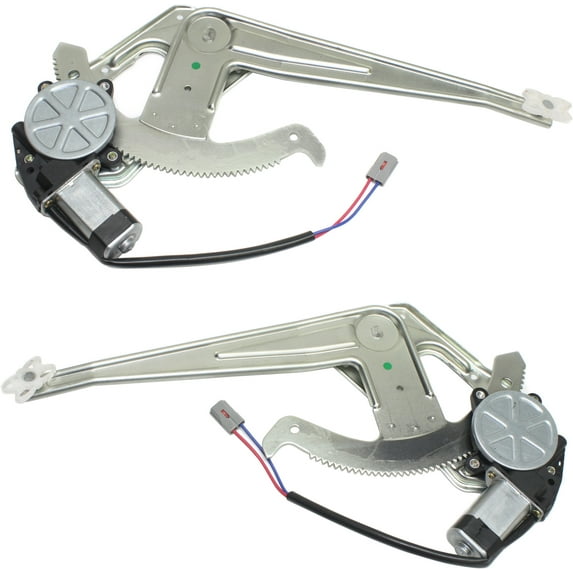 Garage-Pro Power Window Regulator Without Motor Compatible with Lincoln Town Car 1995-1997 Rear, Driver and Passenger Side Replaces# F5VY5427009A