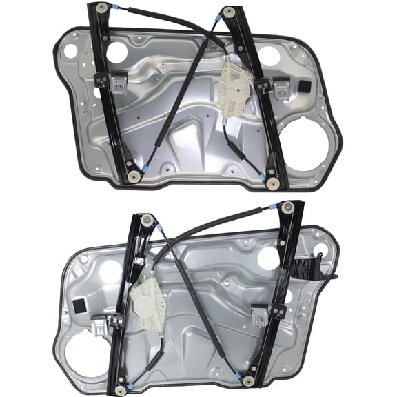 Garage-Pro Power Window Regulator w/Motor Replacement For Chevrolet Trailblazer 2002-2009 GMC Envoy Buick Rainier 2004-2007 Oldsmobile Bravada 2002-2004 Rear Left & Right Replace# 15893783, 15893782