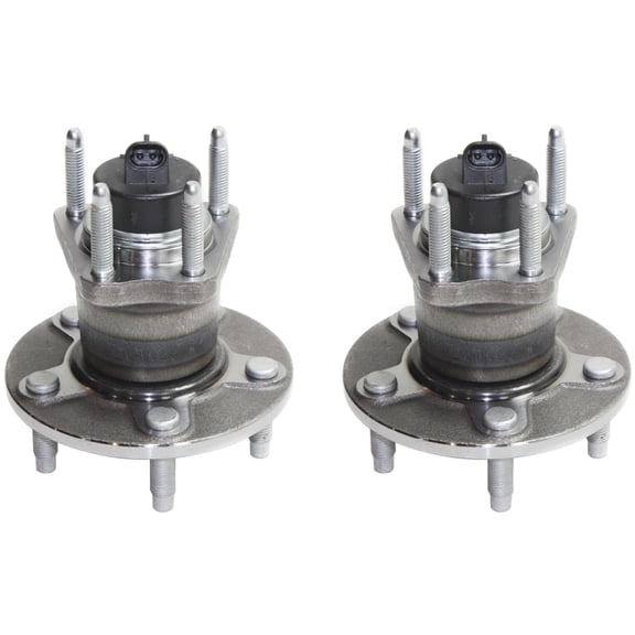 Garage-Pro Rear 2-Wheel Set Wheel Hub Assembly Compatible with Chevrolet Cobalt 2005-2010 HHR 2006-2011 Driver & Passenger Side 4-Wheel ABS, With 5 Stud Hub 4-Wheel ABS 5 Lugs Replaces# 15889806