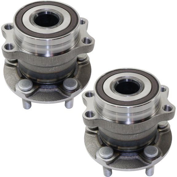 Garage-Pro Rear 2-Wheel Set Wheel Hub Compatible with Subaru Forester 2014-2016 Impreza 2012-2016 XV Crosstrek 2013-2015 Crosstrek 2016 Driver & Passenger Side AWD 5 Lugs Replaces# 28473FJ020