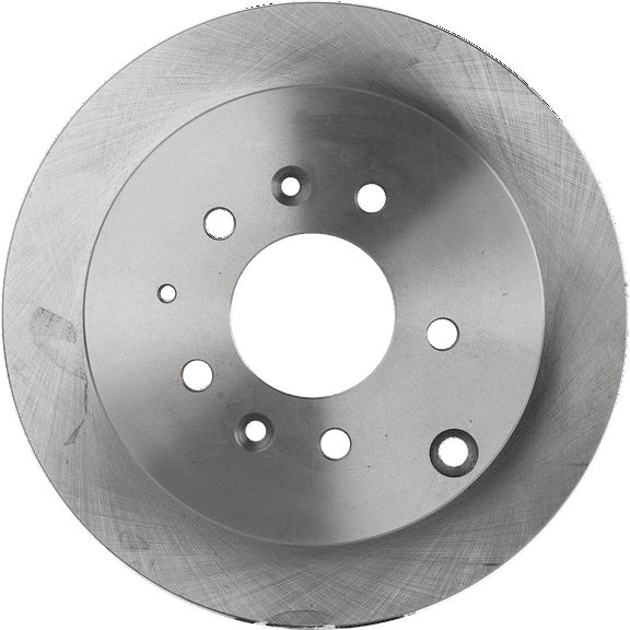 Garage-Pro Rear, Driver or Passenger Side Brake Disc Compatible with Mazda 929 1992-1995, Mazda MPV 1993-1998, Mazda MPV 2004-2006 Natural Finish, Cast Iron, 285.75 mm, Vented, Plain Surface, 5 Lugs