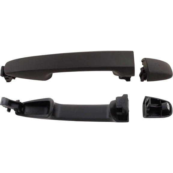 Garage-Pro Rear Exterior Door Handle Set of 2 Compatible with 2011-2022 Toyota Sienna Primed, Plastic Side Sliding Door Driver and Passenger Side
