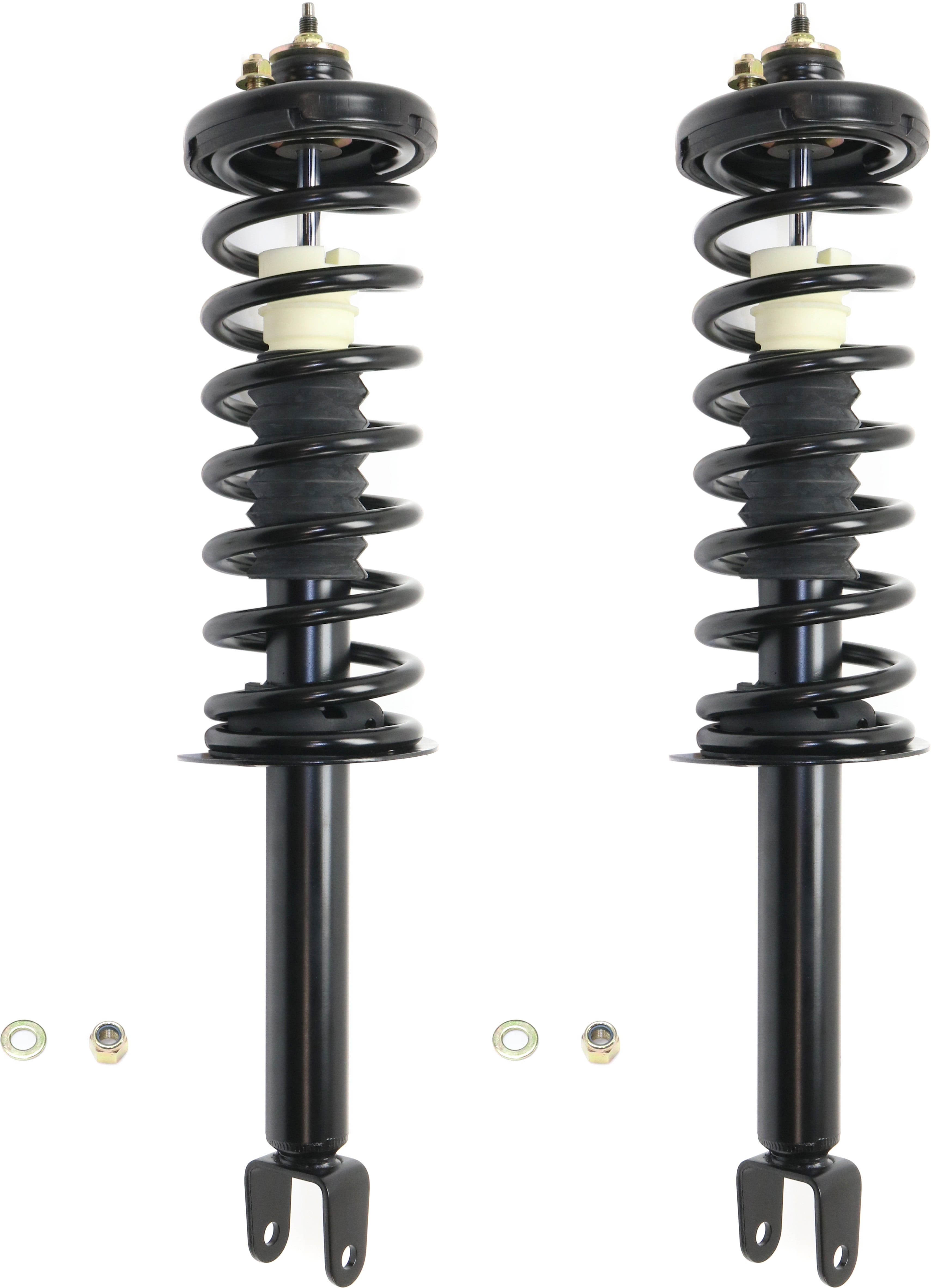 Garage-Pro Rear Set of 2 Complete Shocks Strut & Coil Spring Assembly Compatible with Honda Accord 2008-2012 Driver & Passenger Side Sedan, Coupe, Replaces# 52611TA1A03,52611TE1A02