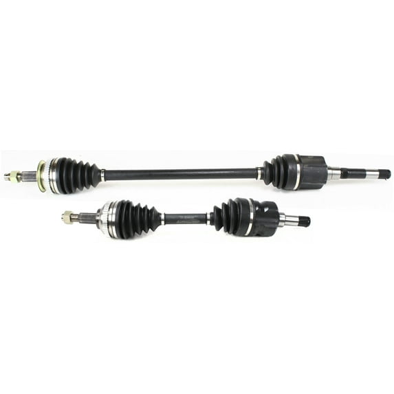 Garage-Pro Set of 2 CV Axle Assembly Compatible with Dodge Grand Caravan Caravan 1996-2007 Chrysler Town & Country 1996-2007 Front, Driver and Passenger Side Front Wheel Drive