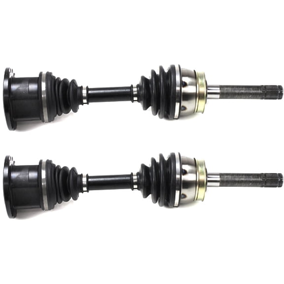 Garage-Pro Set of 2 CV Axle Assembly Compatible with Nissan Pathfinder 1996-2004 Pickup 1995-1997 D21 1994 Front, Driver and Passenger Side Production Date From July 1993, Four Wheel Drive