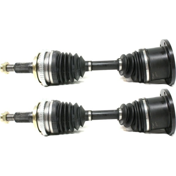 Garage-Pro Set of 2 CV Axle Compatible with Chevrolet K1500 1993-1997 K2500 1988-1997 GMC K1500 1993-1997 Front, Driver and Passenger Side Four Wheel Drive, With 7200 lb GVW, 4-Wheel ABS, GAS