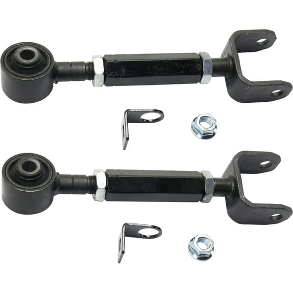 Garage-Pro Set of 2 Rear, Left and Right, Upper Control Arm With Bushing(s) Compatible with Honda CR-V 2007-2016 FWD 52390SWAA