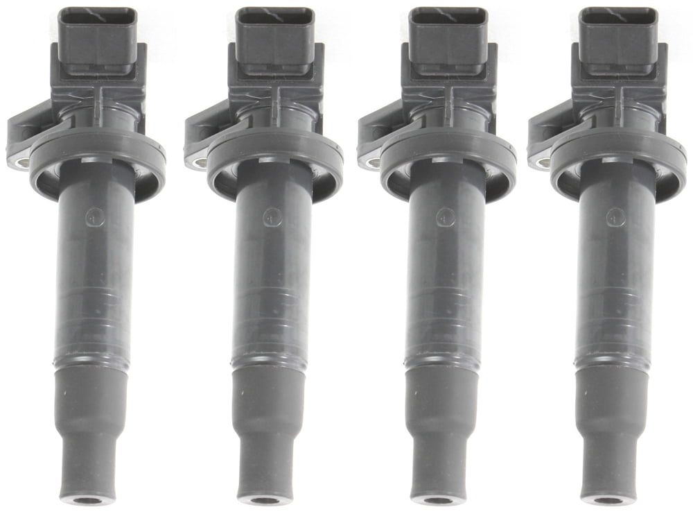 Garage-Pro Set of 4 Ignition Coil Compatible With Toyota Corolla 1999 2000 2001 2002 2003 2004 2005 2006 2007 2008 Matrix 03-08 1.8L 0