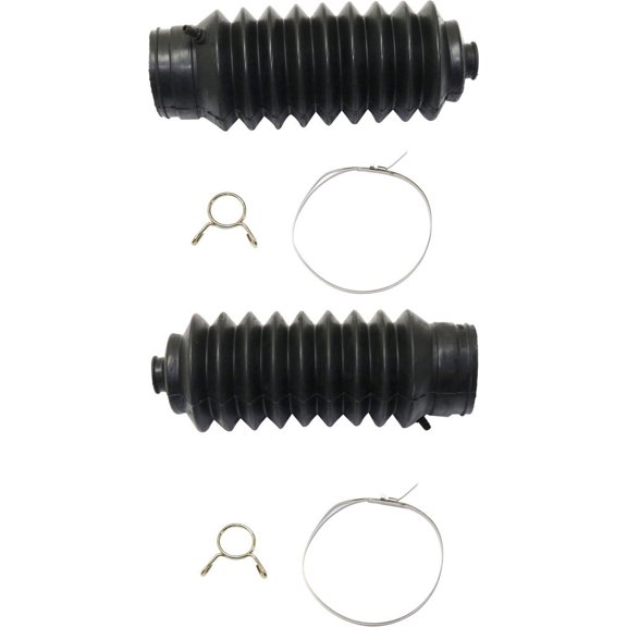 Garage-Pro Steering Rack Boot Set of 2 Compatible with 1992-2000 Honda Civic, Fits 1994-1997 Honda Accord, Fits 1995-1997 Honda Odyssey, Fits 1997-2001 Honda CR-V, Front