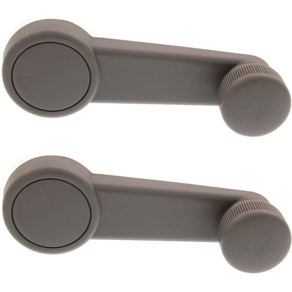 Garage-Pro Window Crank Set of 2 Compatible with FORD FOCUS 2008-2011 Front Window Handle Right Side and Left Side (=Rear) Beige