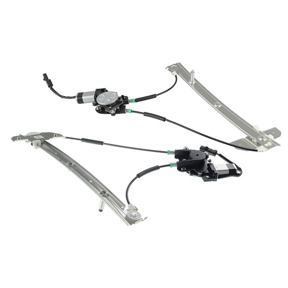 Garage-Pro Window Regulator SET Compatible: Dodge B1500 1998, B2500, Ram 1500 Van 1999-2003, Ram 2500 Van With Motor Front, Driver and Passenger Side