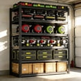 thumbnail image 1 of Garage Racks for Storage，6-Tier Adjustable Garage Shelving Storage Shelves,3600LBS Capacity Heavy Duty Shelving for Carport Warehouse Basement,82" H x40 W x18" D, 1 of 8