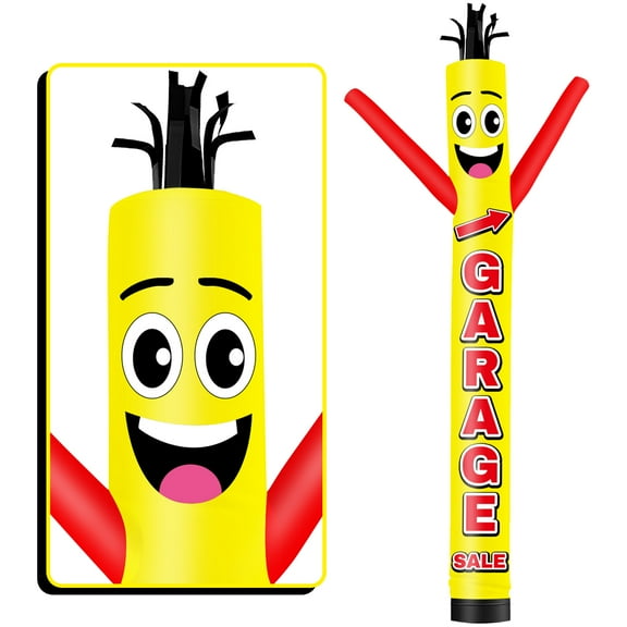 Garage Sale Inflatable Tube Man Wacky Wavy Dancing Guy for Outdoor Decoration Advertising Business Promotion (Blower Not Included)