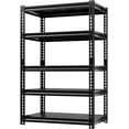 Garage Shelving 2000 LBS Adjustable 5 Tier Garage Storage Shelves