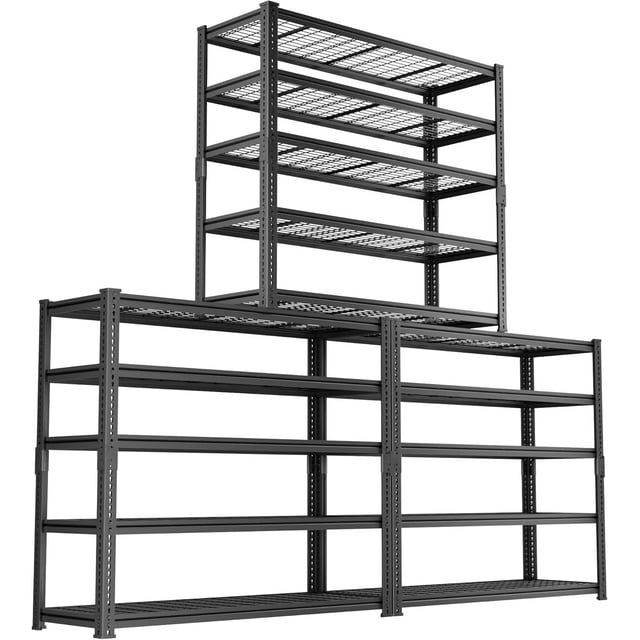 Garage Shelving, 3300 LBS Capacity Sorage Shelves Heavy Duty, 5 Tier