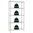 Garage Shelving, 72*36*14inch Metal Shelves 5 Tier Wire Shelving Unit
