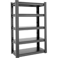 thumbnail image 1 of Garage Shelving, Garage Storage Shelves, 3000 LBS Heavy Duty Adjustable Metal Garage Shelves, Easy Assembly, Shelves for Garage Storage, Warehouse, Basement, Black, 1 of 7