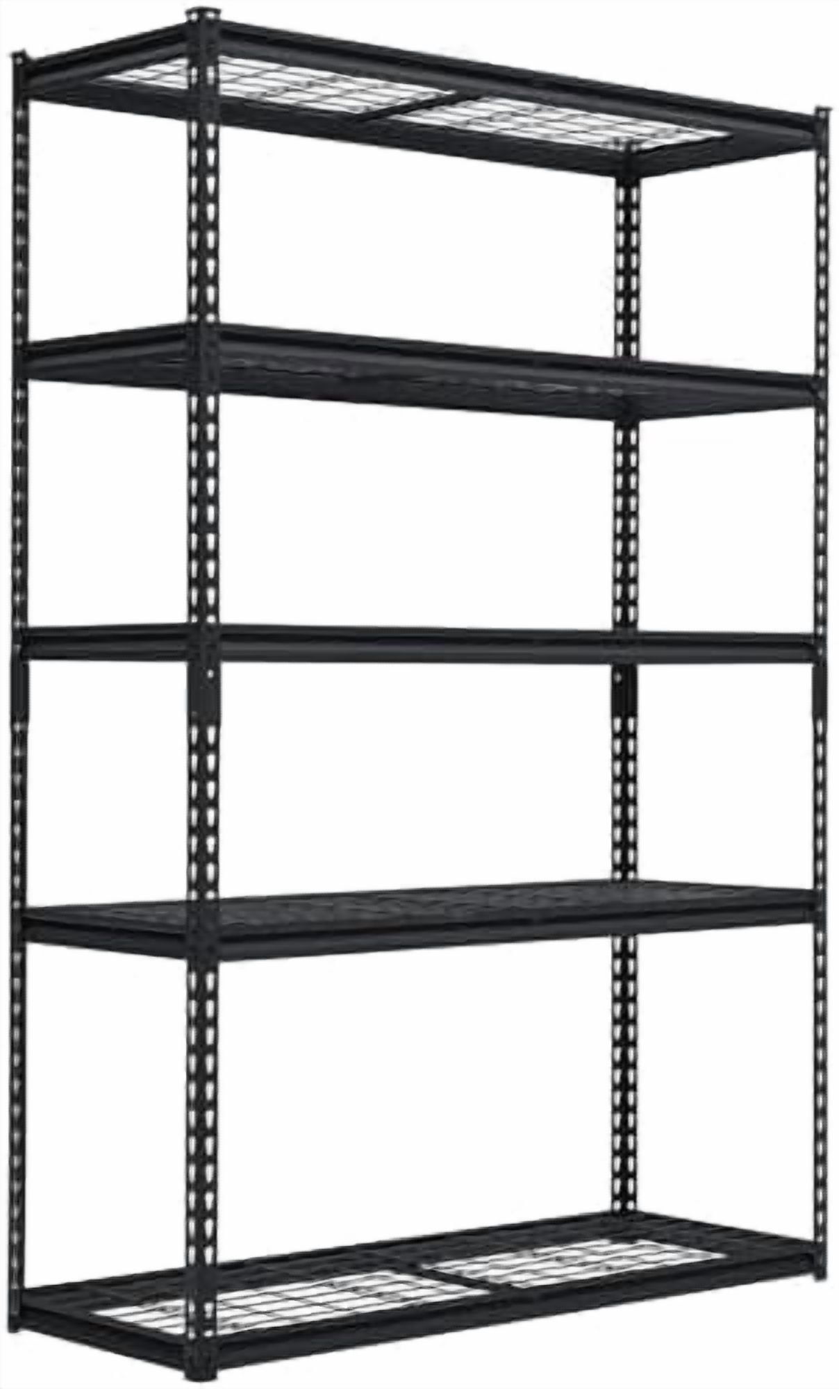 Garage Shelving, Heavy Duty 5-Tier Storage Shelves, 2500 lbs Adjustable