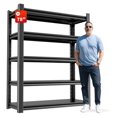 Garage Shelving Unit 5Tier Adjustable Metal Storage Shelf Heavy
