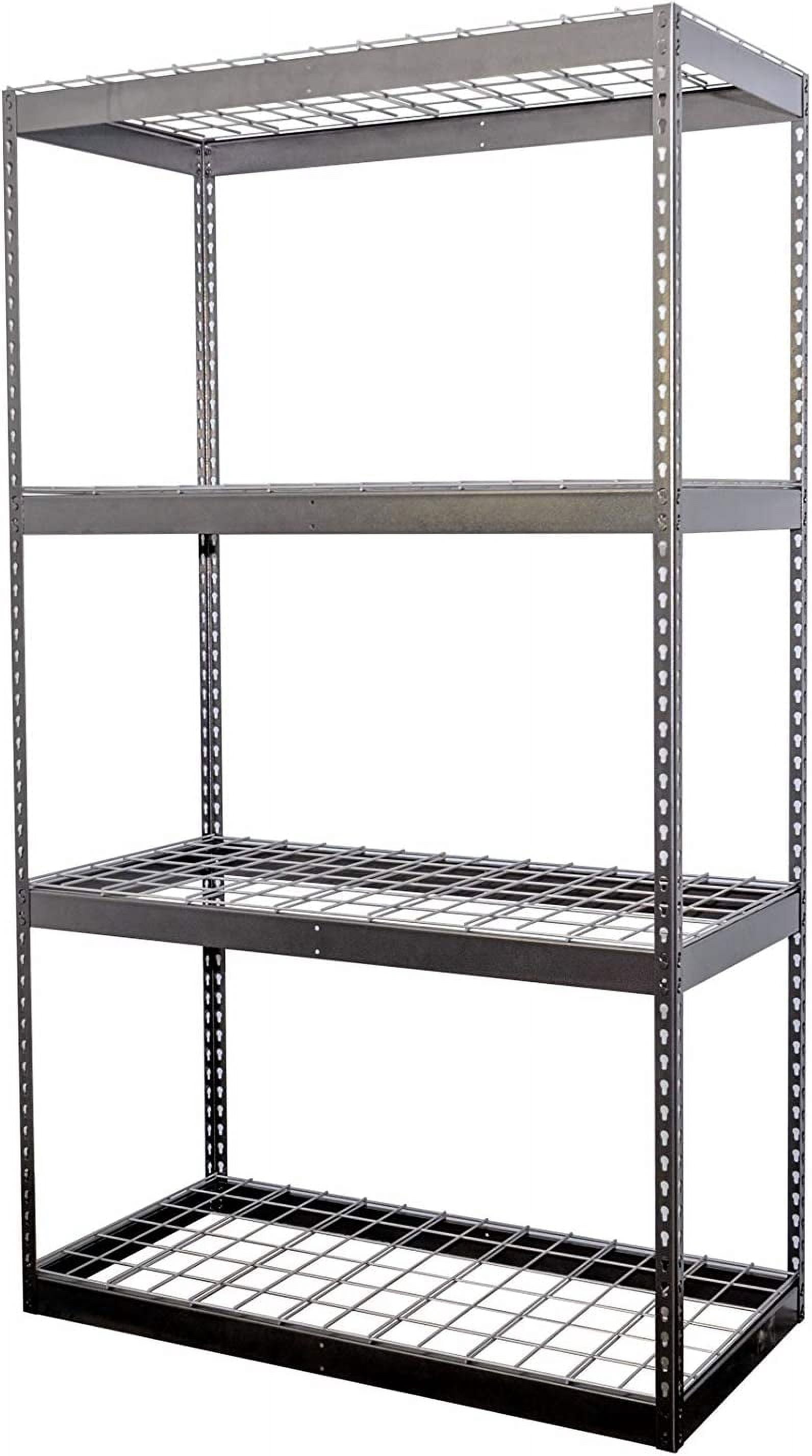 Garage Shelving Unit - Storage Shelf That Holds 500 Pounds Per Shelf ...