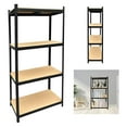 Garage Shelving Units, 4 Tier Metal Shelves for Storage, Storage
