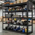 thumbnail image 1 of Garage Shleving with Pegboard,72“*48" Wide 24”Heavy Duty Garage Shelving Units and Storage,Metal Shelving Adjustable Shelves,Garage Storage Rack,Industrial Utility Organization for Kitchen,Pantry, 1 of 7