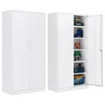 Garage Storage 72'' Tall Metal Storage with Lock and