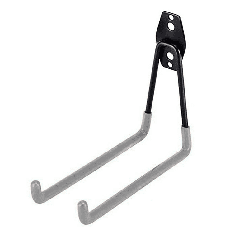 Garage Storage Hooks Heavy Duty Wall Mounted Garage Storage Utility Hooks  and Hangers-Organizer for Tools,Bikes,Ladders,Chairs - grey 