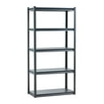 thumbnail image 1 of Garage Storage Shelves 5-Tier, 36x18x72 Inch Heavy Duty Steel Shelving Unit - 2000 lbs Capacity, Adjustable Metal Rack System for Warehouse, Basement, & Home Organization, 1 of 9