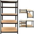 Garage Storage Shelves Metal Shelving Unit 5Tier Rack Shelf Free