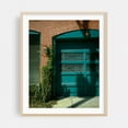 thumbnail image 1 of Garage in Tamaqua - Tamaqua Pennsylvania Photography Architecture Vintage Rustic Street Photography Cityscape Botanical Oak Framed Wall Art Print 12 x 16 inches, 1 of 12