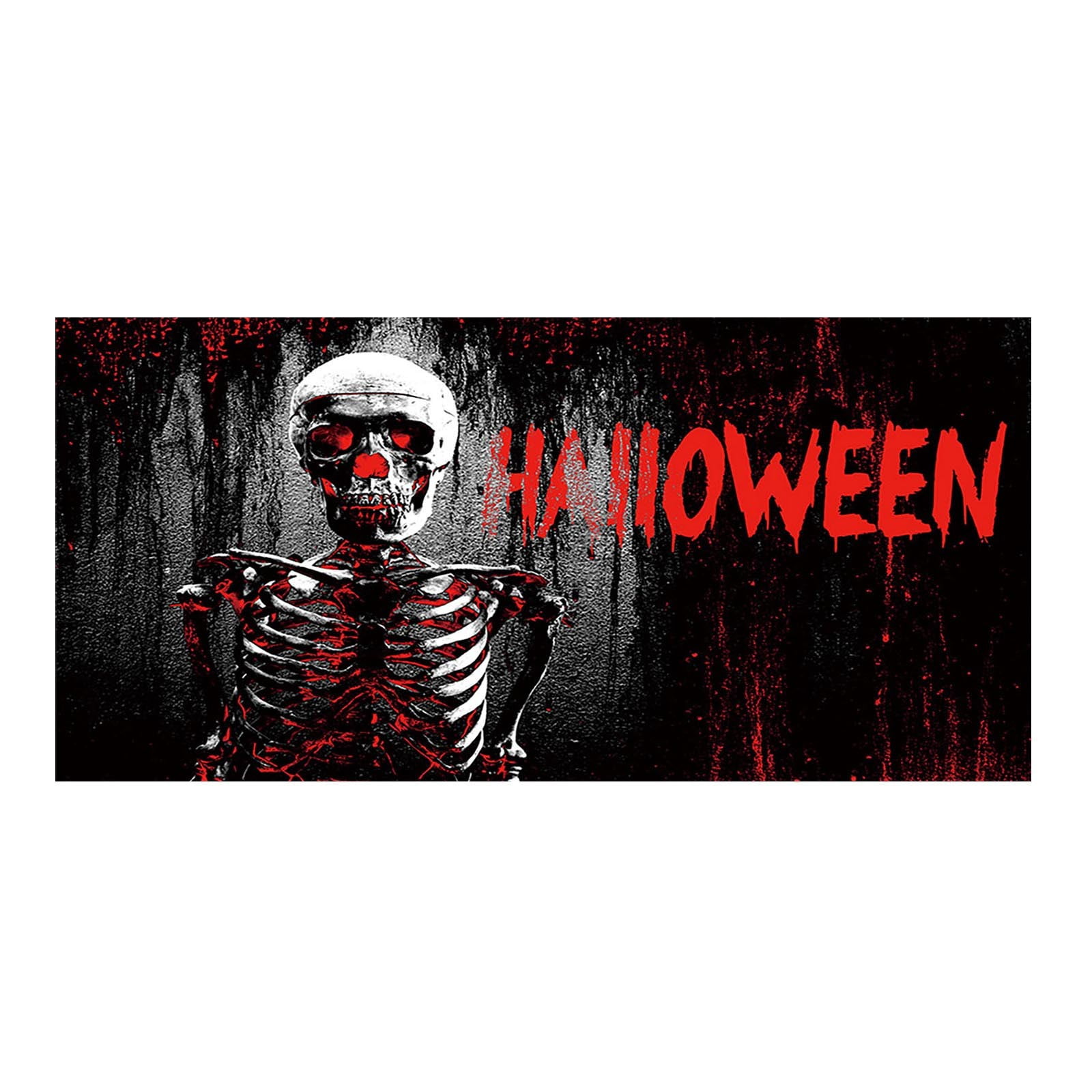 Garage Themed Banner With Haunting Graphics For Car Enthusiasts