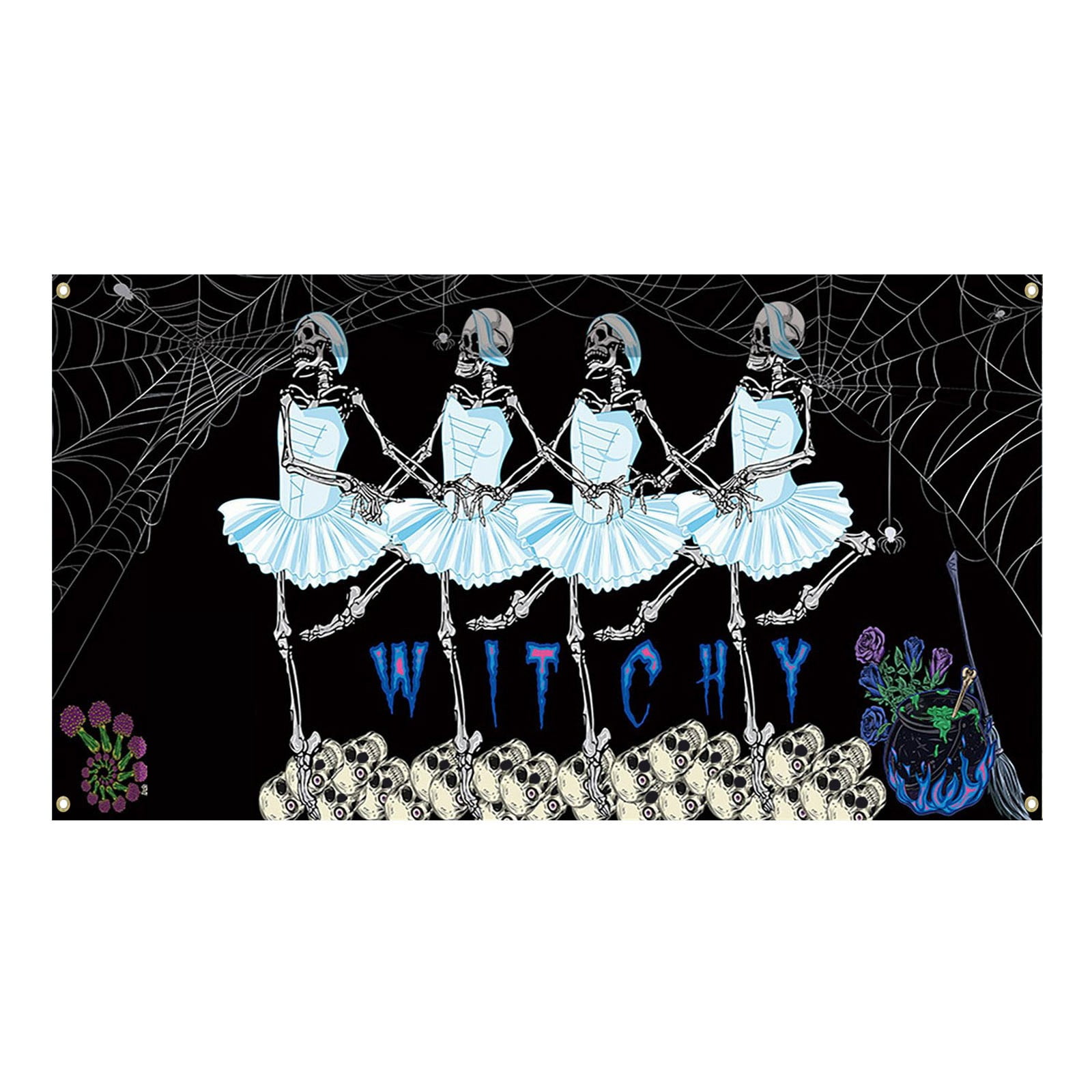 Garage Themed Banner With Haunting Graphics For Car Enthusiasts