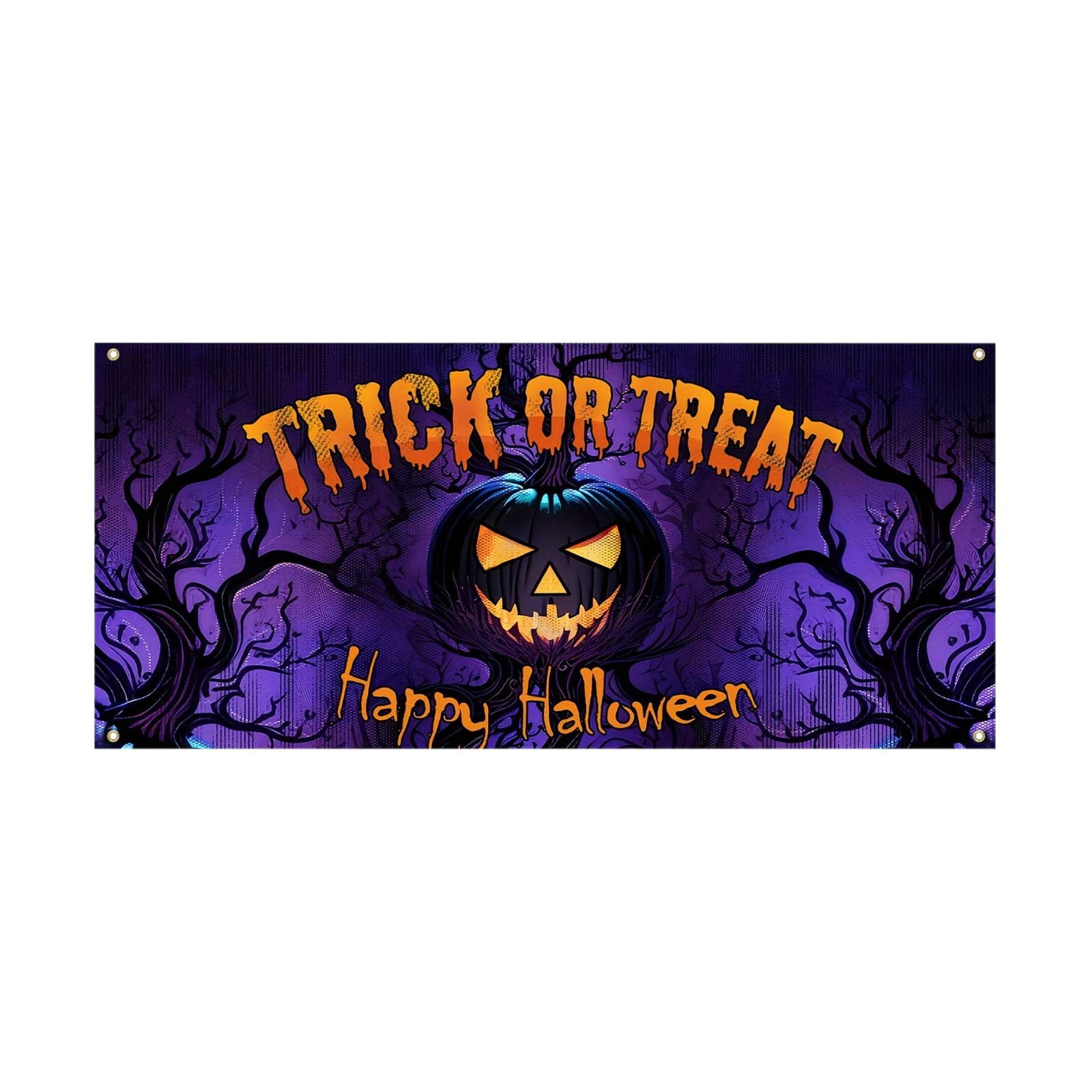 Garage Themed Banner With Haunting Graphics For Car Enthusiasts