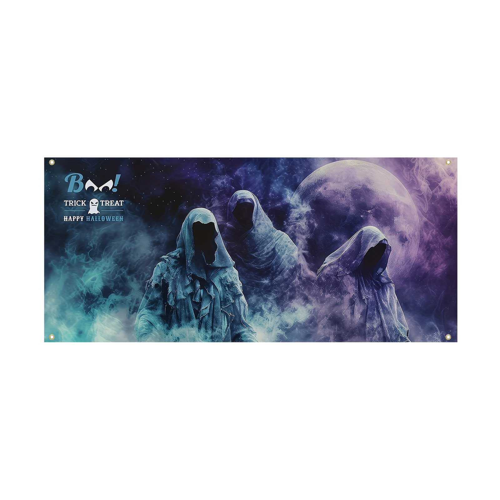 Garage Themed Banner With Haunting Graphics For Car Enthusiasts