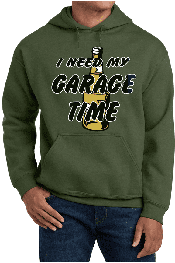 Garage Time Mechanic Car Guy Biker Dad Choppers Beer Funny Hoodie Sweatshirt Clothing Accessories Gifts Mens