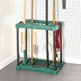 thumbnail image 1 of Garage Tool Holder - Garden Utensil Stand with Slots for Garage Organization, 1 of 4