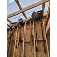 thumbnail image 1 of Garage Tool Organizer Wall Mount - 48 Inches Sturdy Storage Rack with Adjustable Hooks, Anti-Rust, 300lbs Capacity, 1 of 6