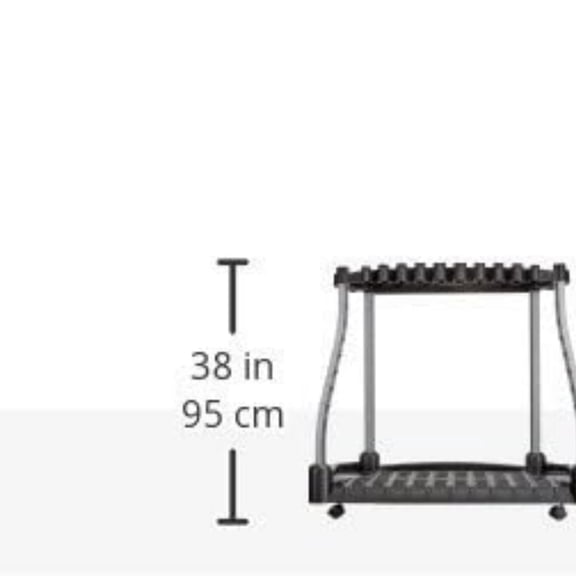 Garage Tool Tower Rack Easy to Assemble Wheeled Organizes up to 40 Long-Handled Tools/Rakes/ Brooms/Shovles in Home/House/Outdoor/Shed Black