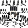 Garage Wall Hooks 31 Pack,Garage Hooks Heavy Duty with Extra Welding