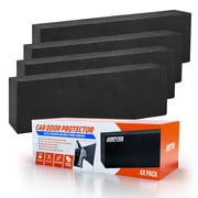Garage Wall Protectors 4 Pack - 1.8 Inches Thick Foam Bumper Guards for Car Door Protection, Scratch Resistant, Waterproof & Easy to Install, Heavy-Duty Garage Parking Safety Shields for Walls