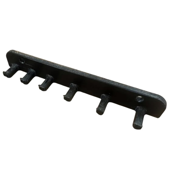 Garage Wrench Rack with 6 Hook for Cabinet Wall Storage and Simple Installation