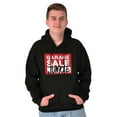 thumbnail image 1 of Garage Yard Sale Thrift Junkies Unisex Plus Fleece Graphic Hoodie Brisco Brands 2X, 1 of 5